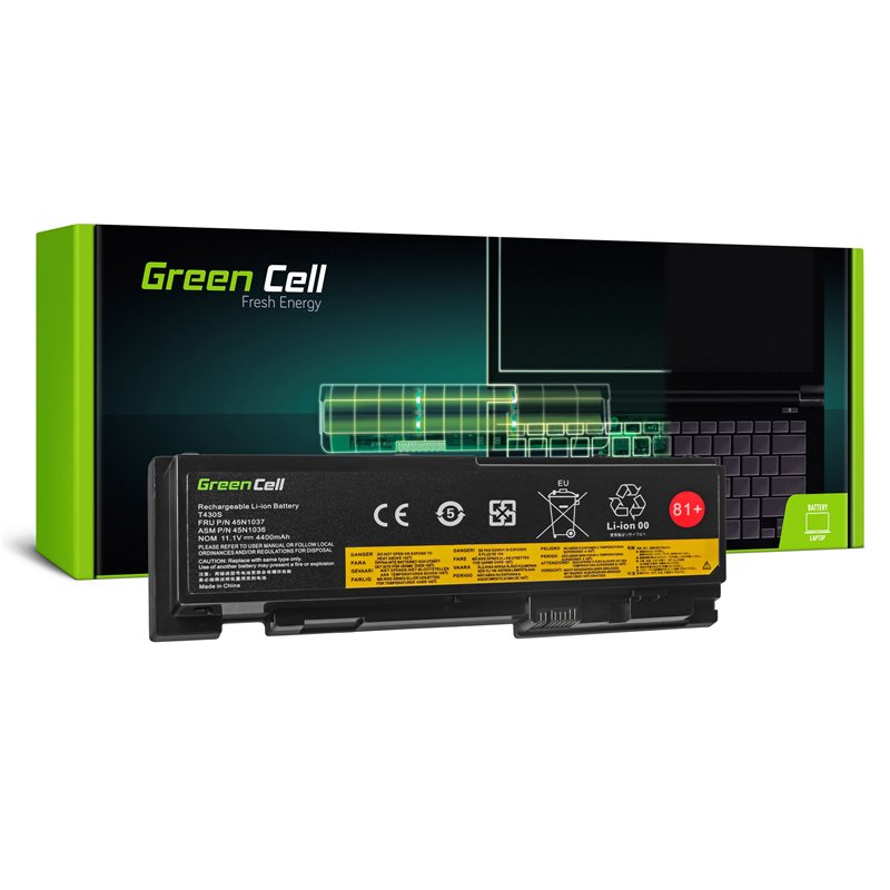 Laptop Battery 45N1036 45N1037 for Lenovo ThinkPad T430s T430si