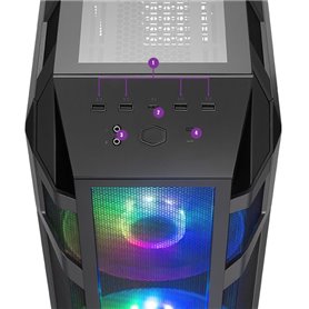 Cooler Master MasterCase H500M - mid tower RGB