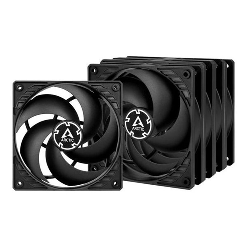 Arctic P12 Value pack 5 fans black