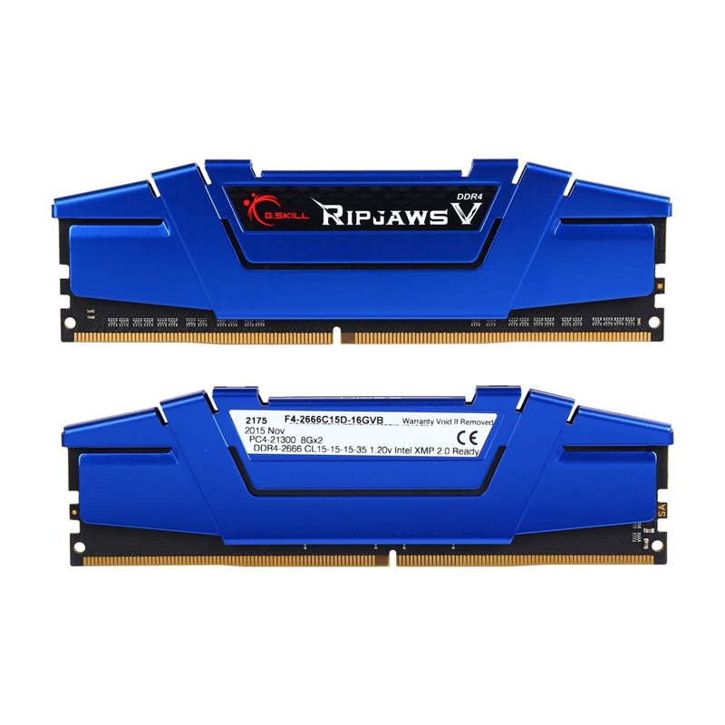 G.Skill Ripjaws V DDR4 2666MHz  16GB 2x8GB C15