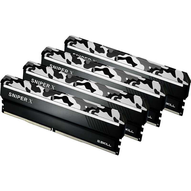 G.Skill SNIPER X Series DDR4 2666MHz 32GB 4x8GB C19 