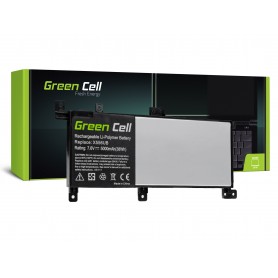 Green Cell Battery / 7,6V 5000mAh for Asus X556U X556UA X556UB X556UF X556UJ X556UQ X556UR X556UV