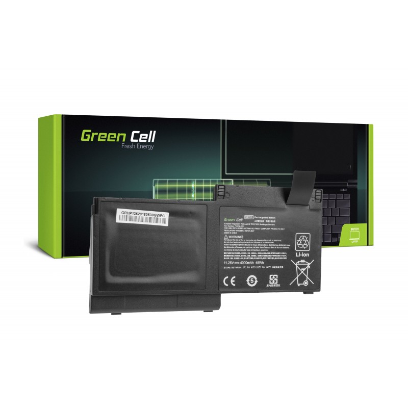 Green Cell Battery for HP EliteBook 720 G1 G2 820 G1 G2 / 11,25V 4000mAh Green Cell Battery for HP EliteBook 720 G1 G2 820 G1 G2 / 11,25V 4000mAh