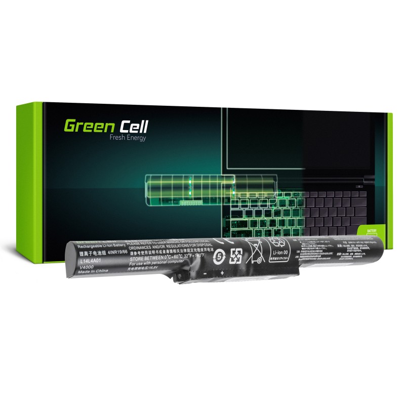 Green Cell Battery for Lenovo Z51 Z51-70 IdeaPad 500-15ISK / 14,4V 2200mAh Green Cell Battery for Lenovo Z51 Z51-70 IdeaPad 500-15ISK / 14,4V 2200mAh