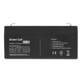 Green Cell AGM Battery 6V 3.3Ah