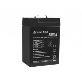 Green Cell AGM Battery 6V 4Ah