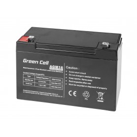 Green Cell AGM Battery 6V 10Ah