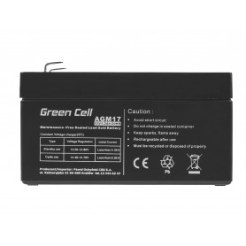 Green Cell AGM Battery 12V 1.2Ah