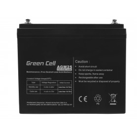 Green Cell AGM Battery 12V 75Ah