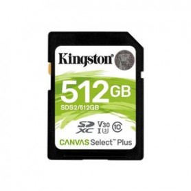 Kingston Canvas Select Plus - flash memory card - 512 GB - SDXC UHS-I