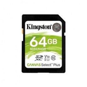 Kingston Canvas Select Plus - flash memory card - 64 GB - SDXC UHS-I