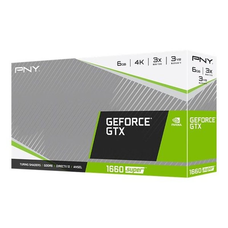PNY GTX1660S 6GB Single Fan GDDR6 PNY GTX1660S 6GB Single Fan GDDR6