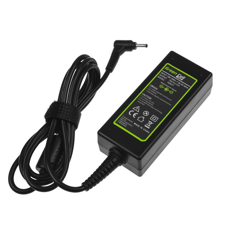 Green Cell Charger AC Adapter for Asus 45W / 19V 2.37A / 3.0-1.1mm