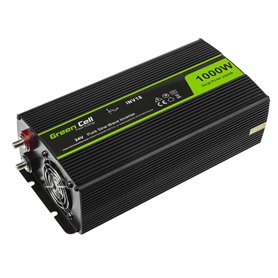 Green Cell ® Voltage Car Inverter 24V to 230V, 1000W Full Sine Wave