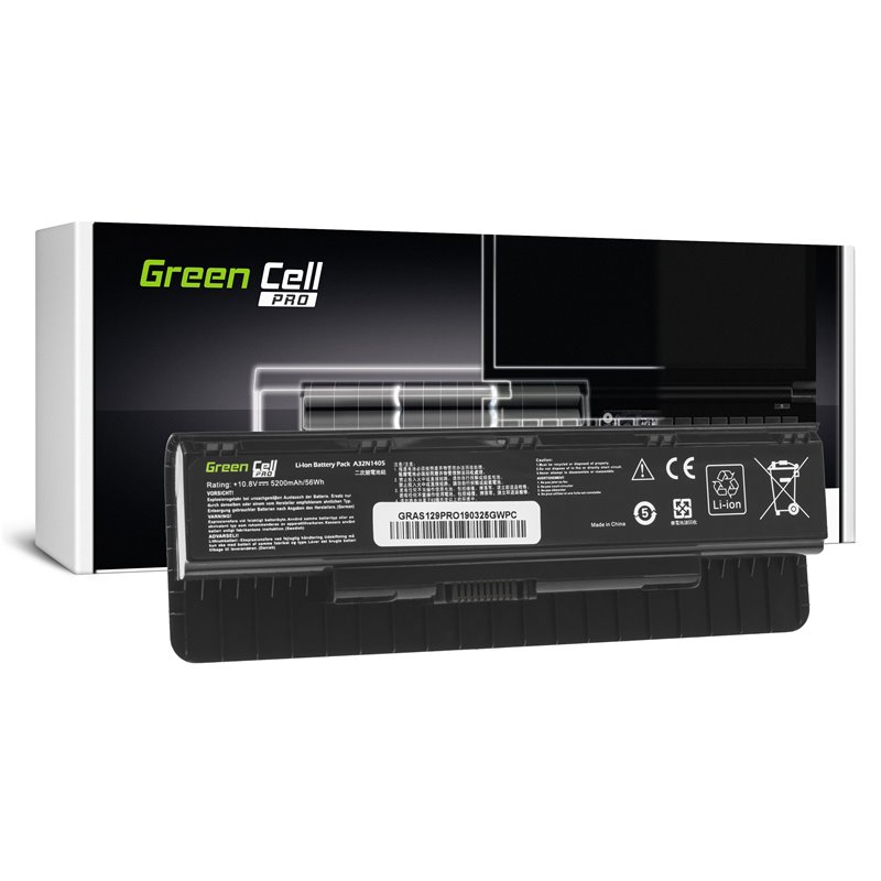 Green Cell PRO Battery A32N1405 for Asus G551 G551J G551JM G551JW G771 G771J G771JM G771JW N551 N551J N551JM N551JW N551JX / 11,