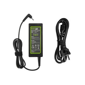 AC Adapter  Green Cell PRO 19V 3.42A 65W for Asus F553 F553M F553MA R540L R540S X540S X553 X553M X553MA ZenBook UX303L