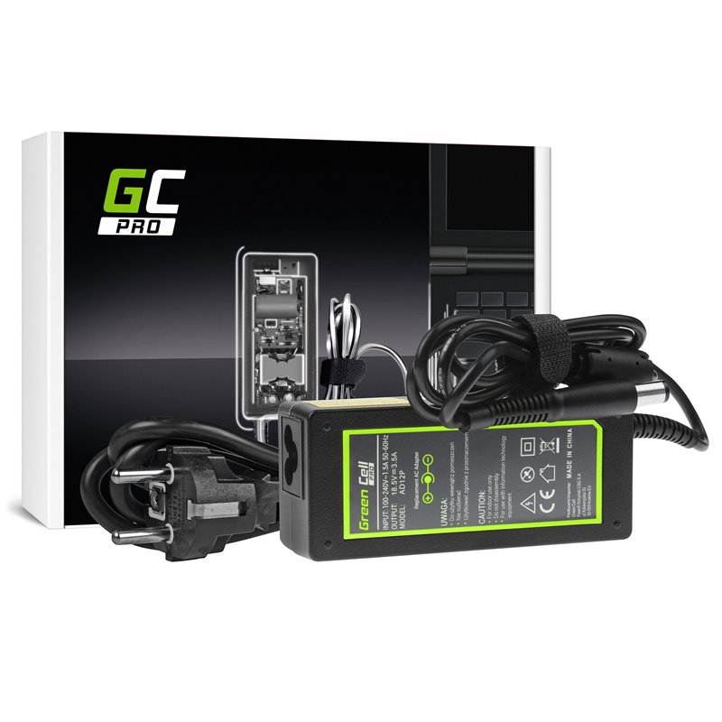 AC adapter Green Cell PRO 18.5V 3.5A 65W for HP 250 G1 255 G1 ProBook 450 G2 455 G2 Compaq Presario CQ56 CQ57 CQ58 CQ60 AC adapter Green Cell PRO 18.5V 3.5A 65W for HP 250 G1 255 G1 ProBook 450 G2 455 G2 Compaq Presario CQ56 CQ57 CQ58 CQ60