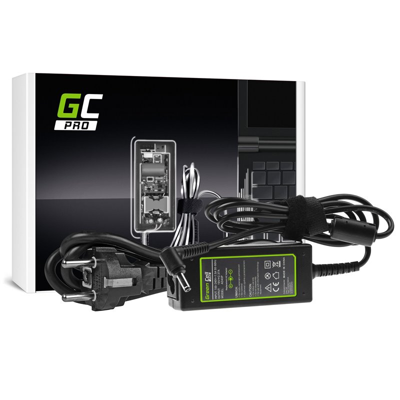 AC adapter Green Cell PRO 19V 2.37A 45W for Asus R540 X200C X200M X201E X202E Vivobook F201E S200E ZenBook UX31A UX32V