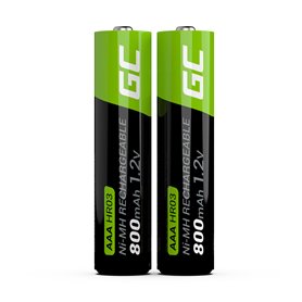 Green Cell 2x Akumulator AAA HR03 800mAh