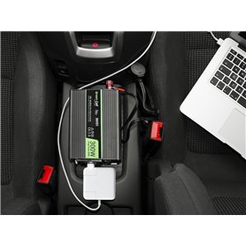 Green Cell ® Voltage Car Inverter 12V to 230V, 300W / 600W