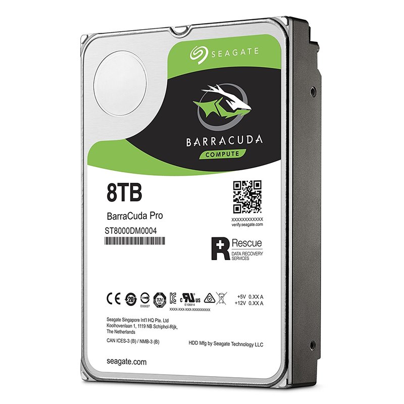 Seagate Barracuda ST8000DM004 hard drive - 8 TB SATA 6Gb/s Seagate Barracuda ST8000DM004 hard drive - 8 TB SATA 6Gb/s
