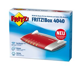AVM FRITZ!Box 4040 - Dual Band (2.4 GHz/5 GHz) Gigabit Ethernet - WLAN Router