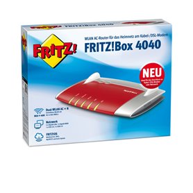 AVM FRITZ!Box 4040 - Dual Band (2.4 GHz/5 GHz) Gigabit Ethernet - WLAN Router