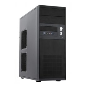 Chieftec CQ-01B-U3-OP Midi Tower Black Computer Case