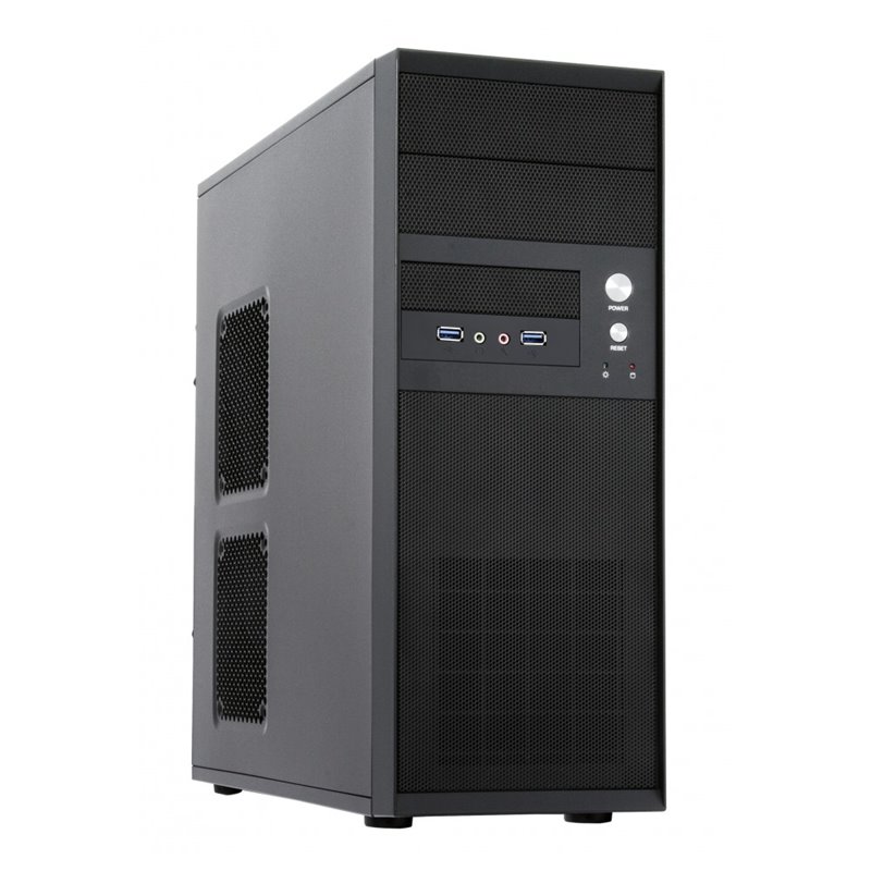 Chieftec CQ-01B-U3-OP Midi Tower Black Computer Case