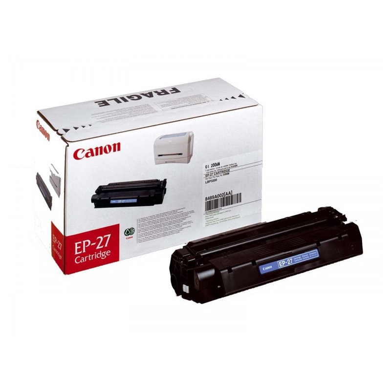 Canon Laser Cartridge EP-27 2500Black sides