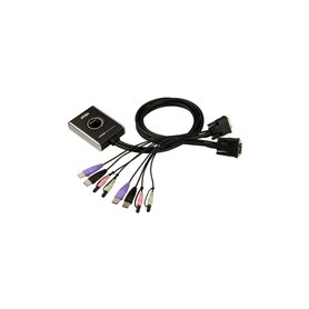 Aten CS682 Black Keyboard/Video/Mouse (KVM) switch