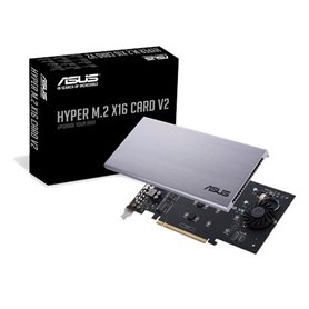 ASUS HYPER M.2 X16 CARD V2 - interface adapter - M.2 Card - PCIe 3.0 x16