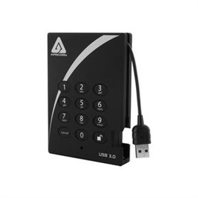 Apricorn Aegis Padlock A25-3PL256-500 - hard drive - 500 GB - USB 3.0