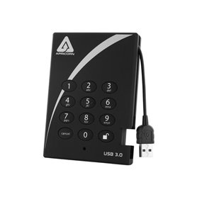 Apricorn Aegis Padlock 3.0 A25-3PL256-2000 - hard drive - 2 TB - USB 3.0