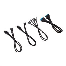 CORSAIR Premium Sleeved Front Panel Extension Kit - data cable kit