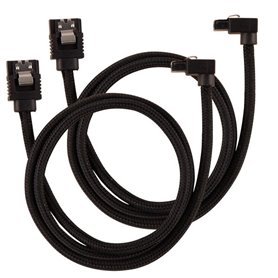CORSAIR Premium Sleeved - SATA cable - 60 cm black