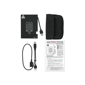 Apricorn Aegis Padlock Fortress A25-3PL256-S1000F - solid state drive - 1 TB - USB 3.0