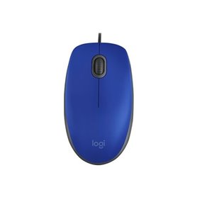 Logitech M110 Silent - mouse - USB - blue