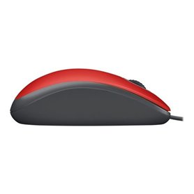 Logitech M110 Silent - mouse - USB - red