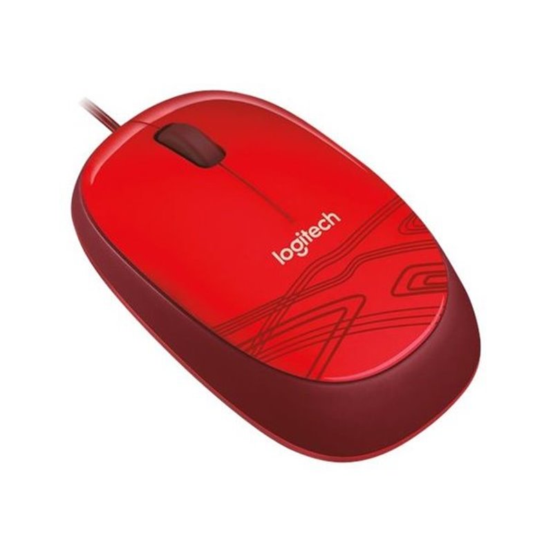 Logitech M105 - mouse - USB - red Logitech M105 - mouse - USB - red