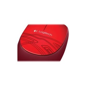 Logitech M105 - mouse - USB - red