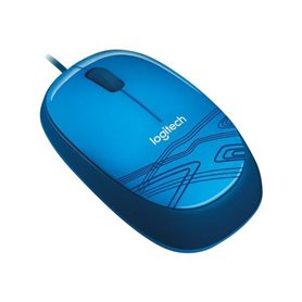 Logitech M105 - mouse - USB - blue