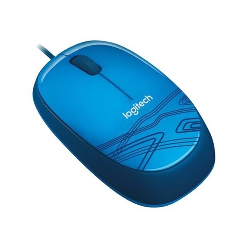 Logitech M105 - mouse - USB - blue