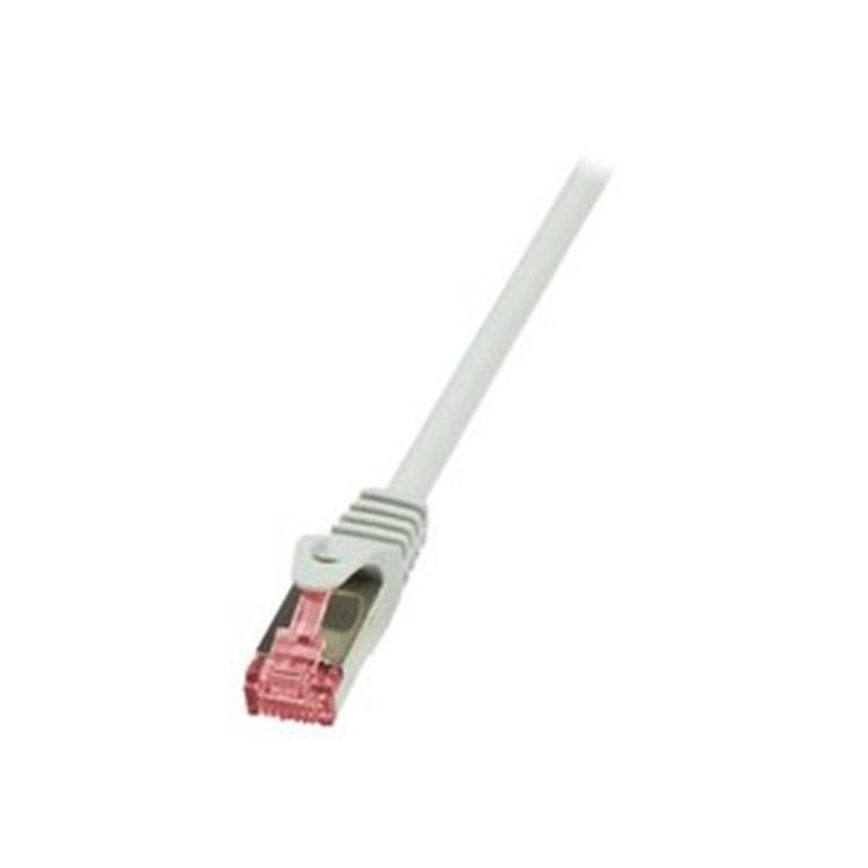 LogiLink PrimeLine - patch cable - 50 cm - grey CAT6