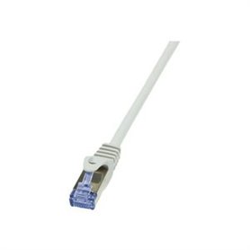 LogiLink PrimeLine - patch cable - 2 m - grey CAT6A 