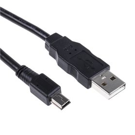 USB 2.0 A-Male to Mini-B Cable 1.8 m / 6 Feet