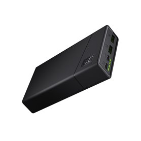 Power Bank Green Cell GC PowerPlay20 20000mAh mit Schnellladung 2x USB Ultra Charge und 2x USB-C Power Delivery 18W
