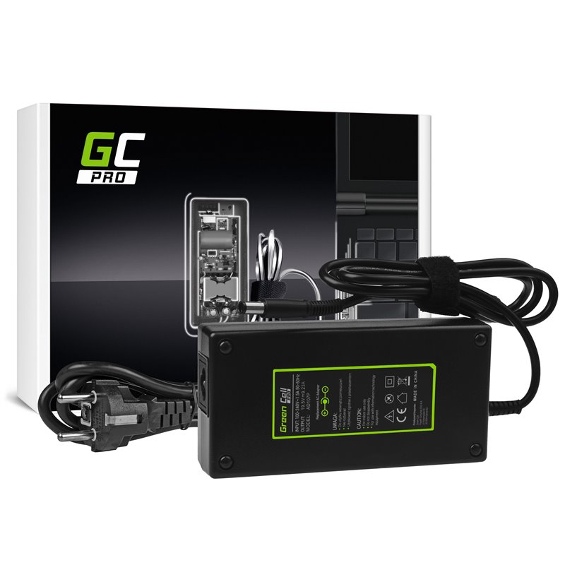 Zasilacz Ładowarka Green Cell PRO 19.5V 9.23A 180W do Dell Latitude E5510 E7240 E7440 Alienware 13 14 15 M14x M15x R1 R2 R3