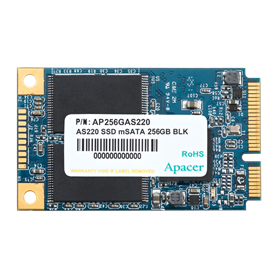 APACER AS220 mSATA SATA III 64 GB, 6 Gb/s  SSD