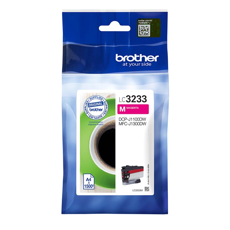 Brother LC3233M - High Yield - magenta - original - ink cartridge